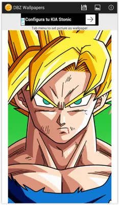 DBZ Wallpapers android App screenshot 0