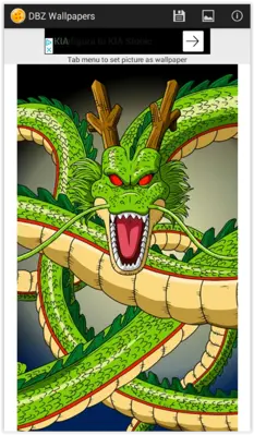 DBZ Wallpapers android App screenshot 1