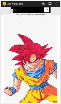 DBZ Wallpapers android App screenshot 2