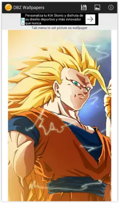 DBZ Wallpapers android App screenshot 4